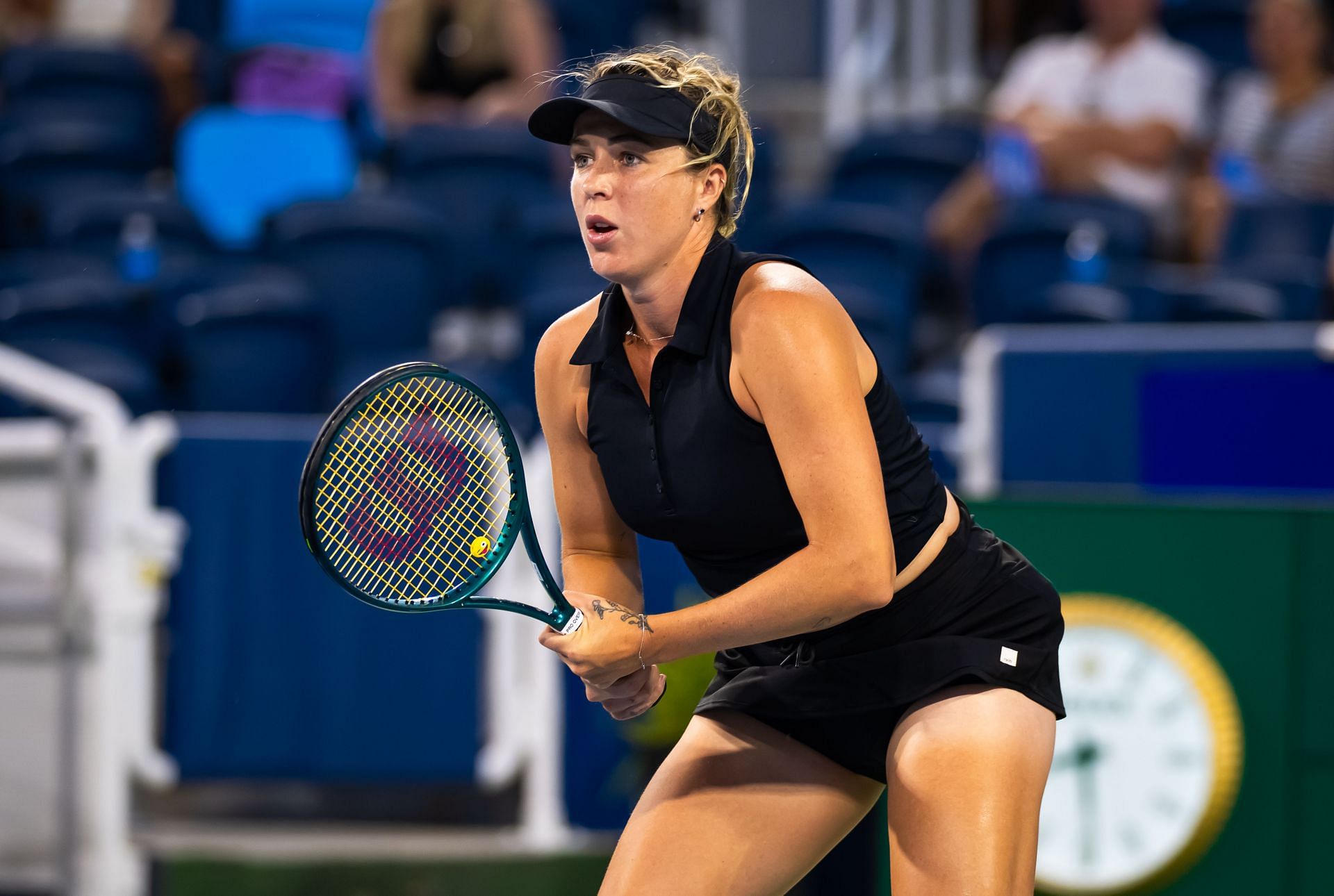 Anastasia Pavlyuchenkova in action at the Western & Southern Open (Picture: Getty)