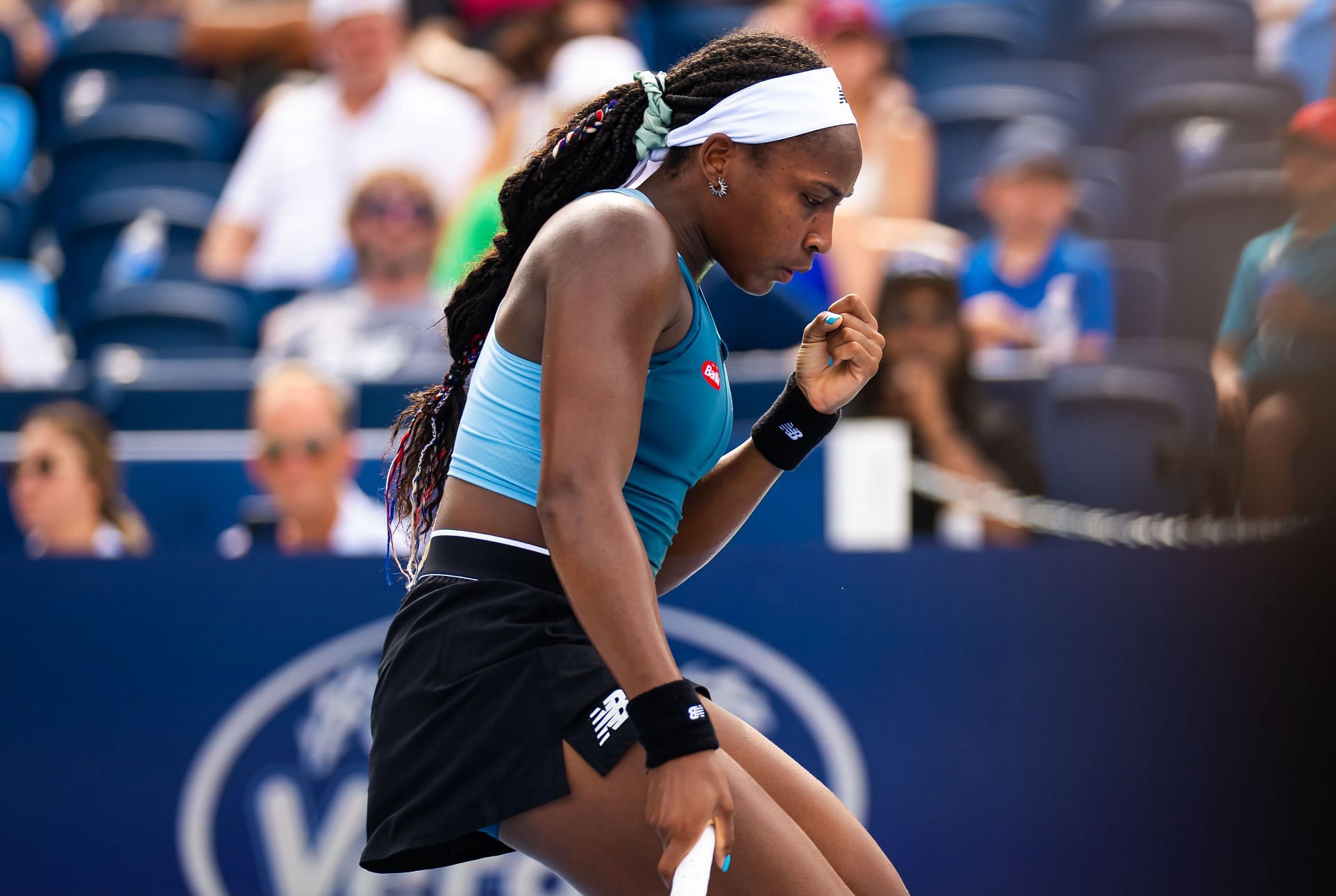 Gauff at the Cincinnati Open 2024 - Day 5 - Source: Getty