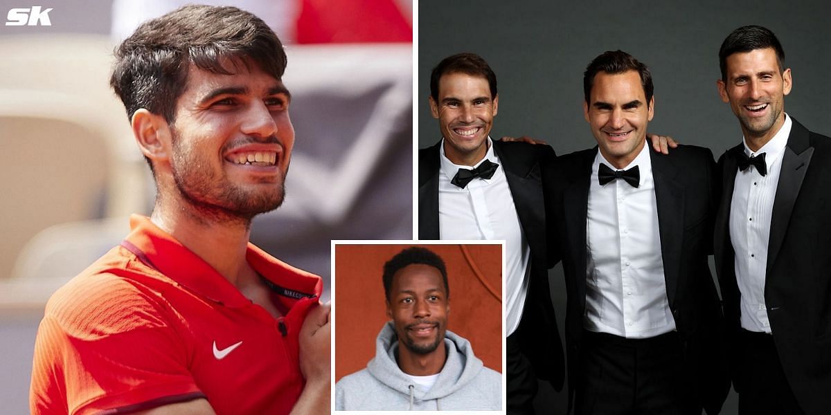 Gael Monfils puts Carlos Alcaraz in the same bracket as the Big 3 (Image source: GETTY)