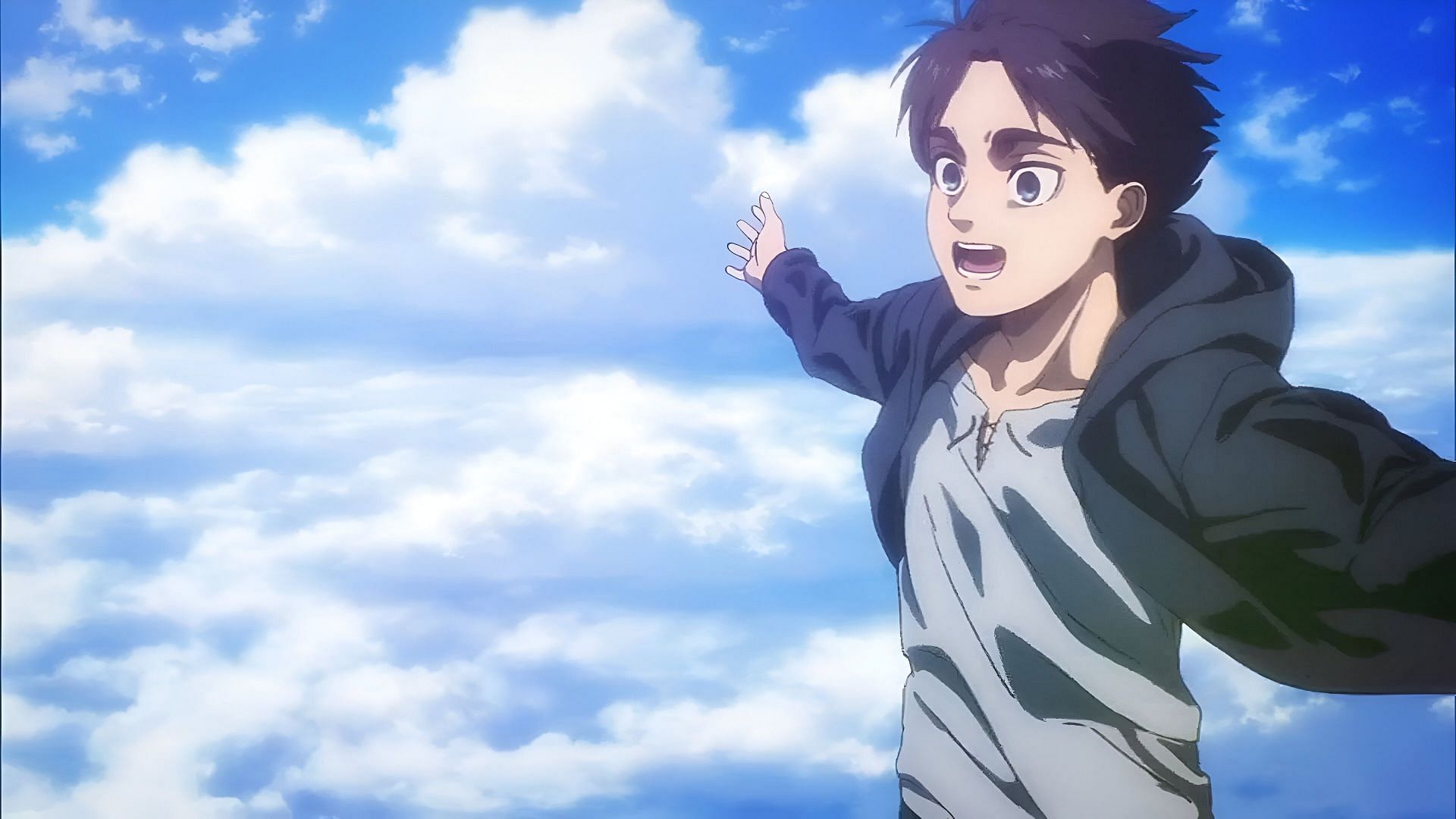 Eren Yeager as seen in the anime (Image via MAPPA)