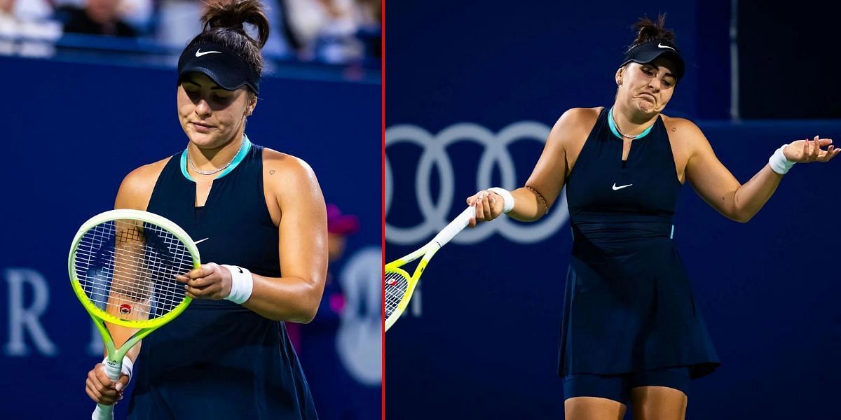 Bianca Andreescu. (Images via GETTY)