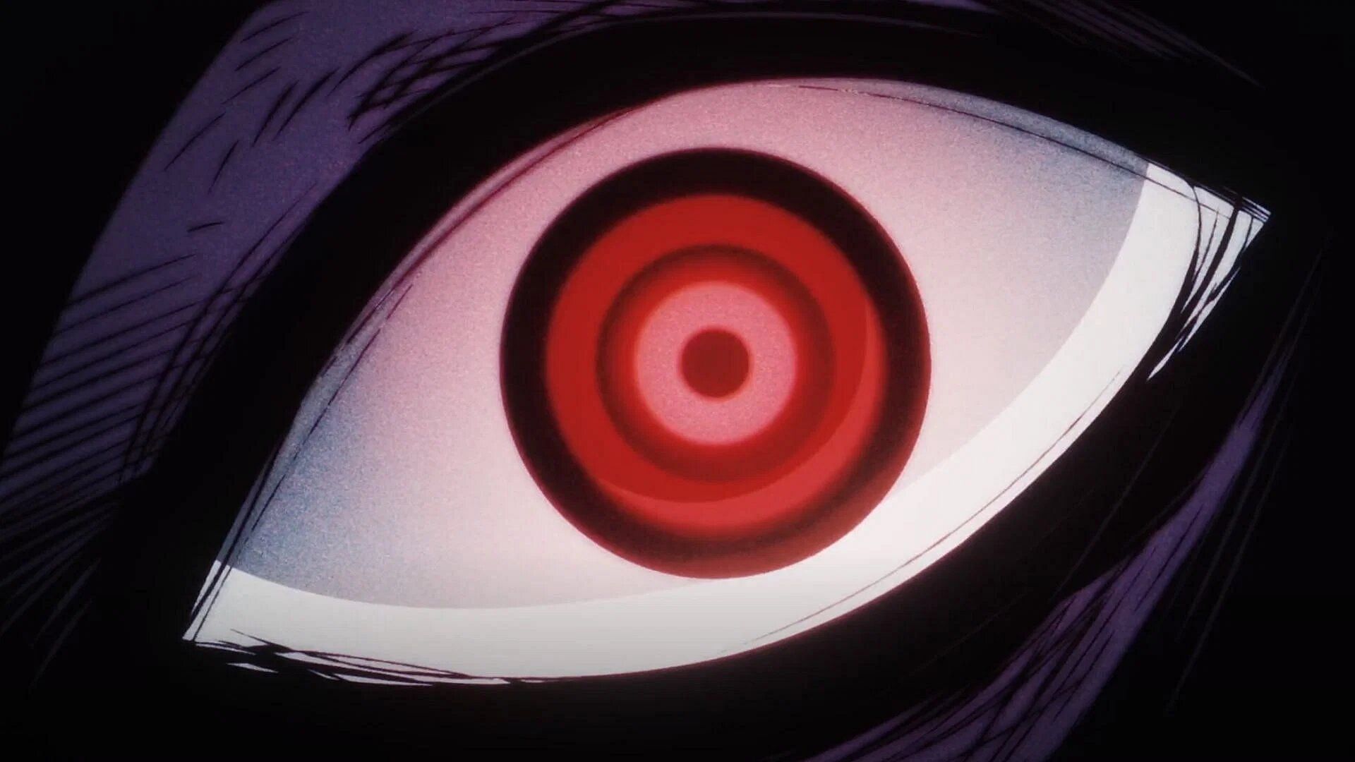 Imu&#039;s eye as seen in the anime (Image via Toei Animation).