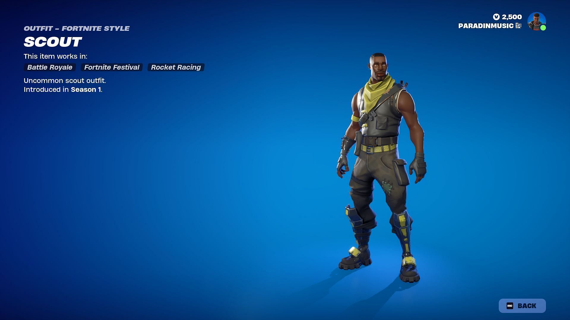 How to get Scout skin in Fortnite