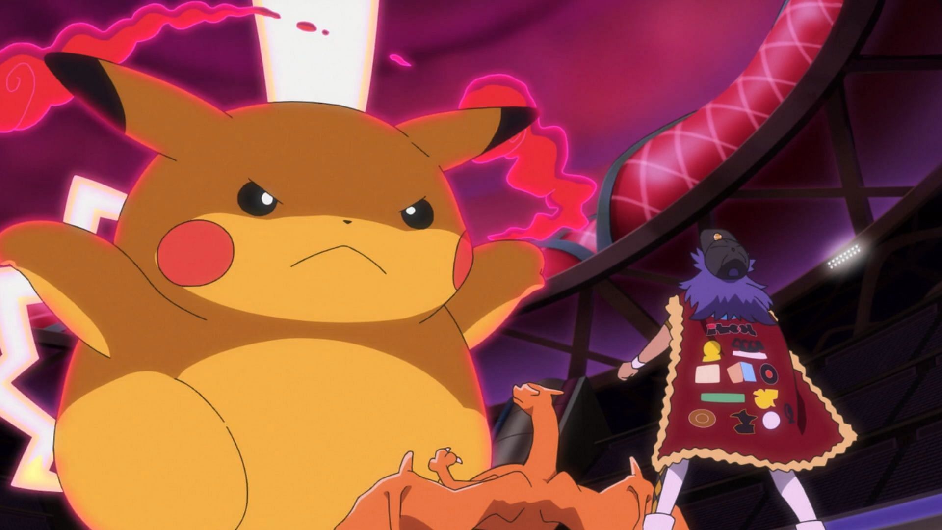 Gigantamax Pikachu in Pokemon Anime (Image via TPC)