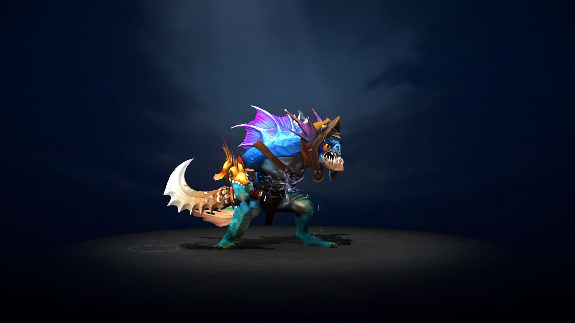 Slark as seen in the game (Image via Valve)