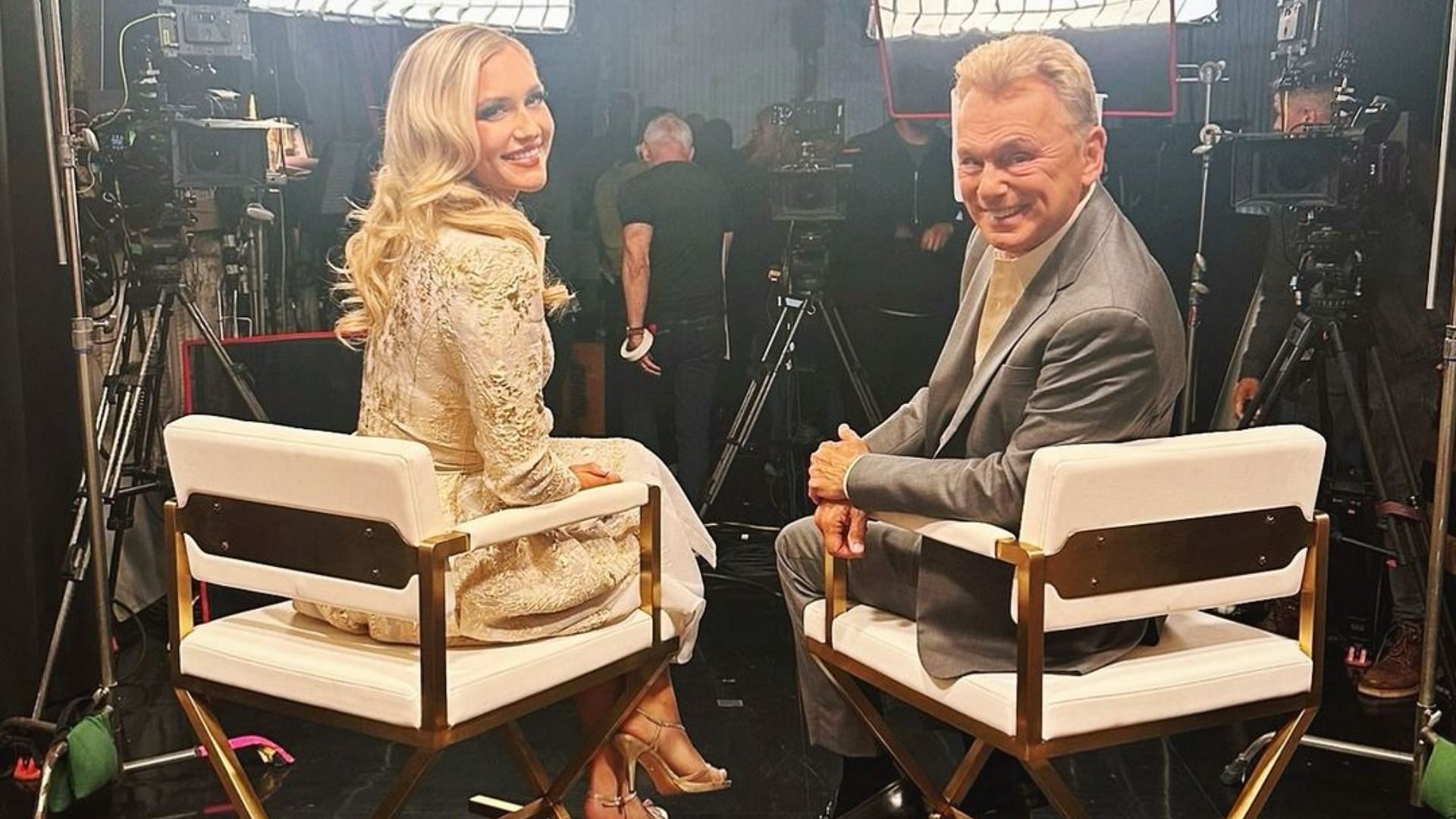 Pat Sajak and his daughter Maggie Sajak (Image source via Instagram @maggiesajak)