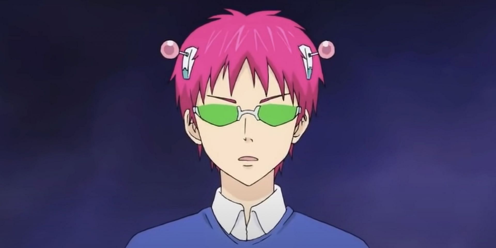 Saiki Kusuo as seen in anime (Image via J.C.Staff)