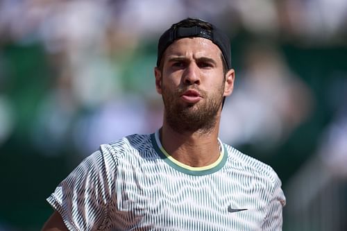 Karen Khachanov at the Monte-Carlo Masters 2024. (Photo: Getty)