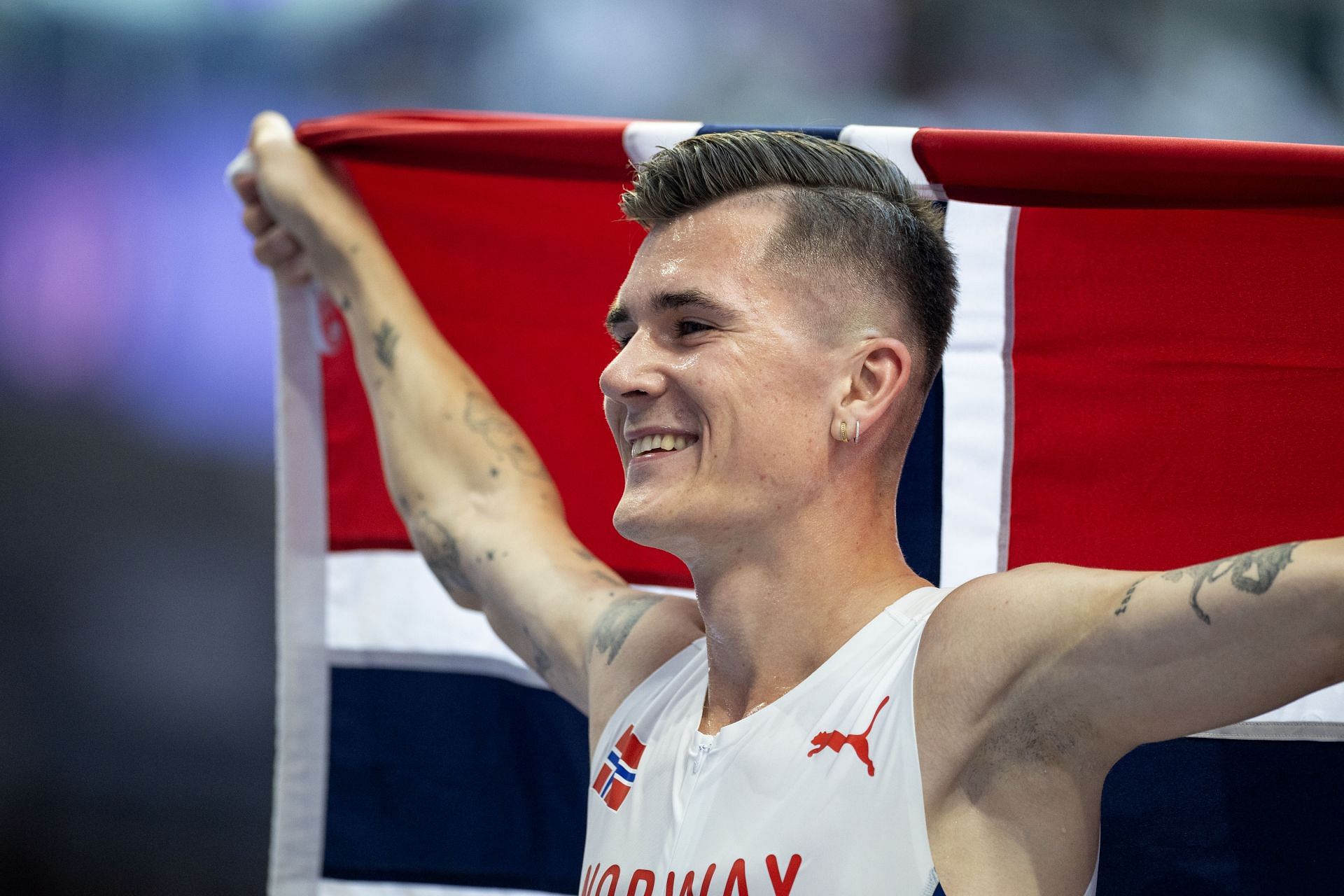 Jakob Ingebrigtsen at Olympic Games-Paris 2024 - Source: Getty