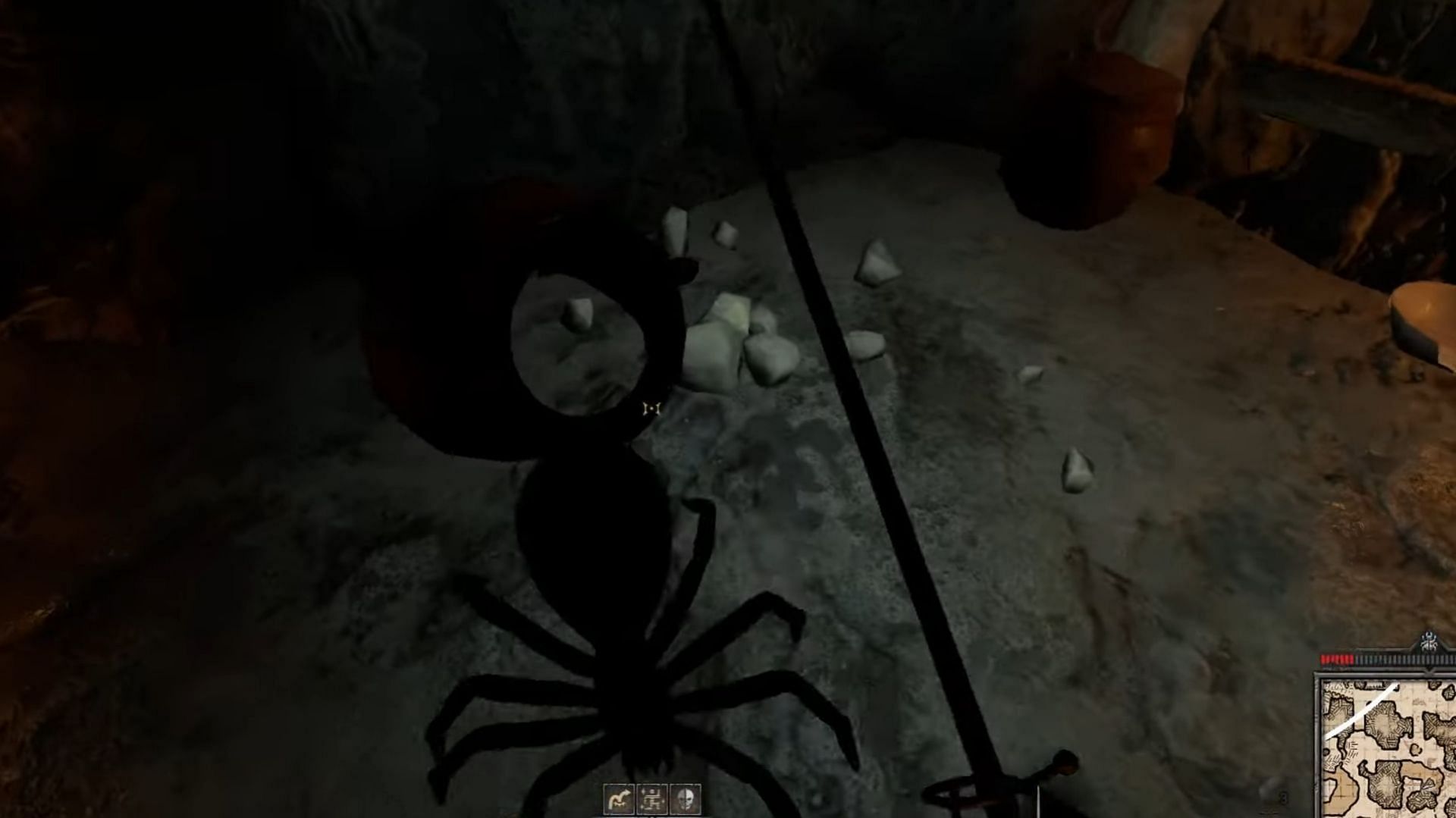 Destroy the pots to stop the spiders (Image via IRONMACE)