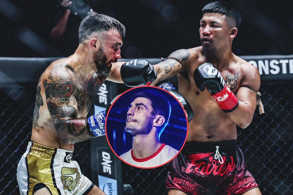 Jacob Smith (C) says he deserves a Rodtang rematch after close contest against Denis Puric. -- Photo by ONE Championship