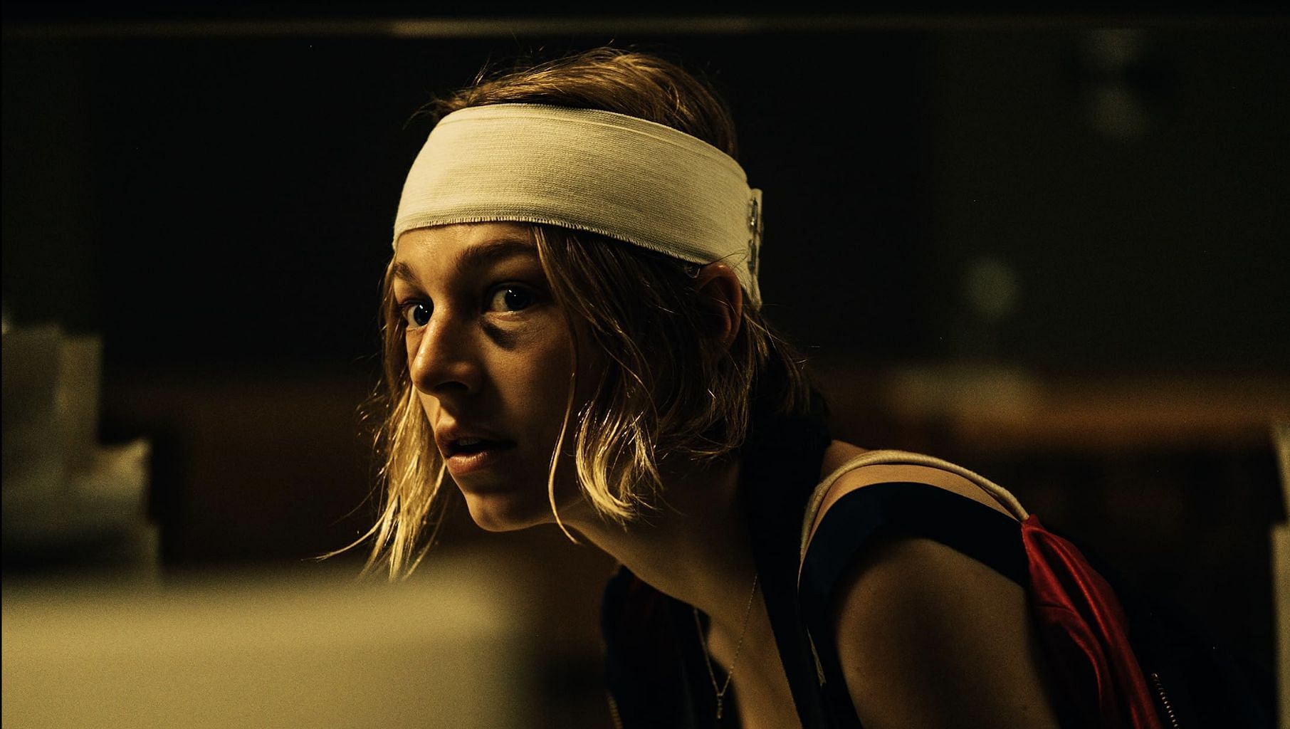 Hunter Schafer in the film (Image via Neon Fiction Park)