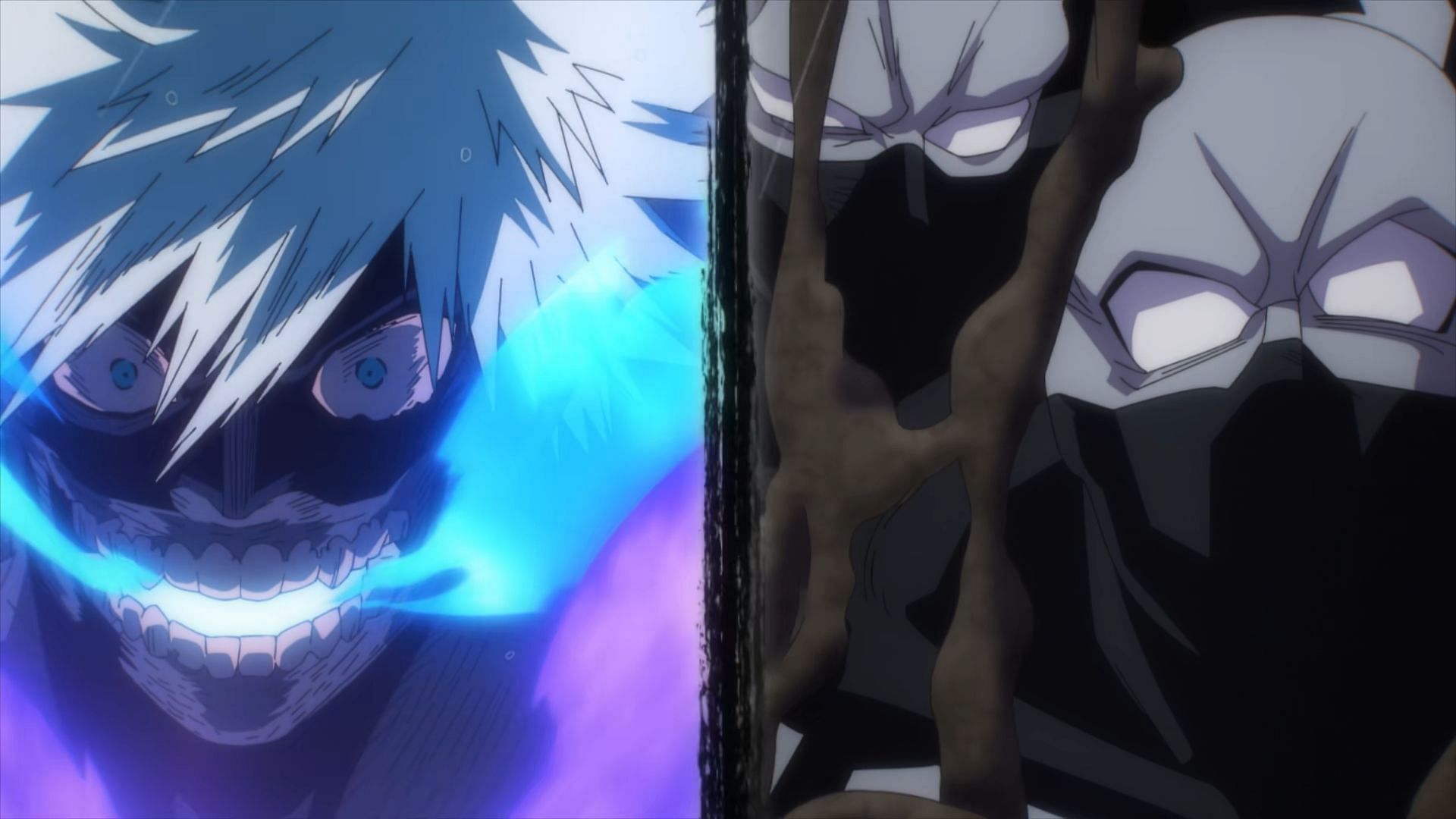 Dabi and Toga as Twice in My Hero Academia season 7 episode 15 (Image via Bones)