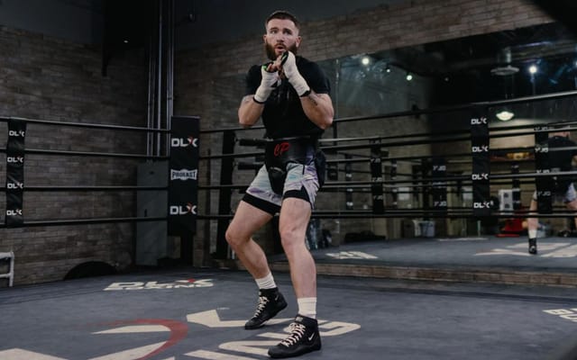 In Photos: Caleb Plant spars hard in the gym, with Trevor McCumby fight  only a few weeks away