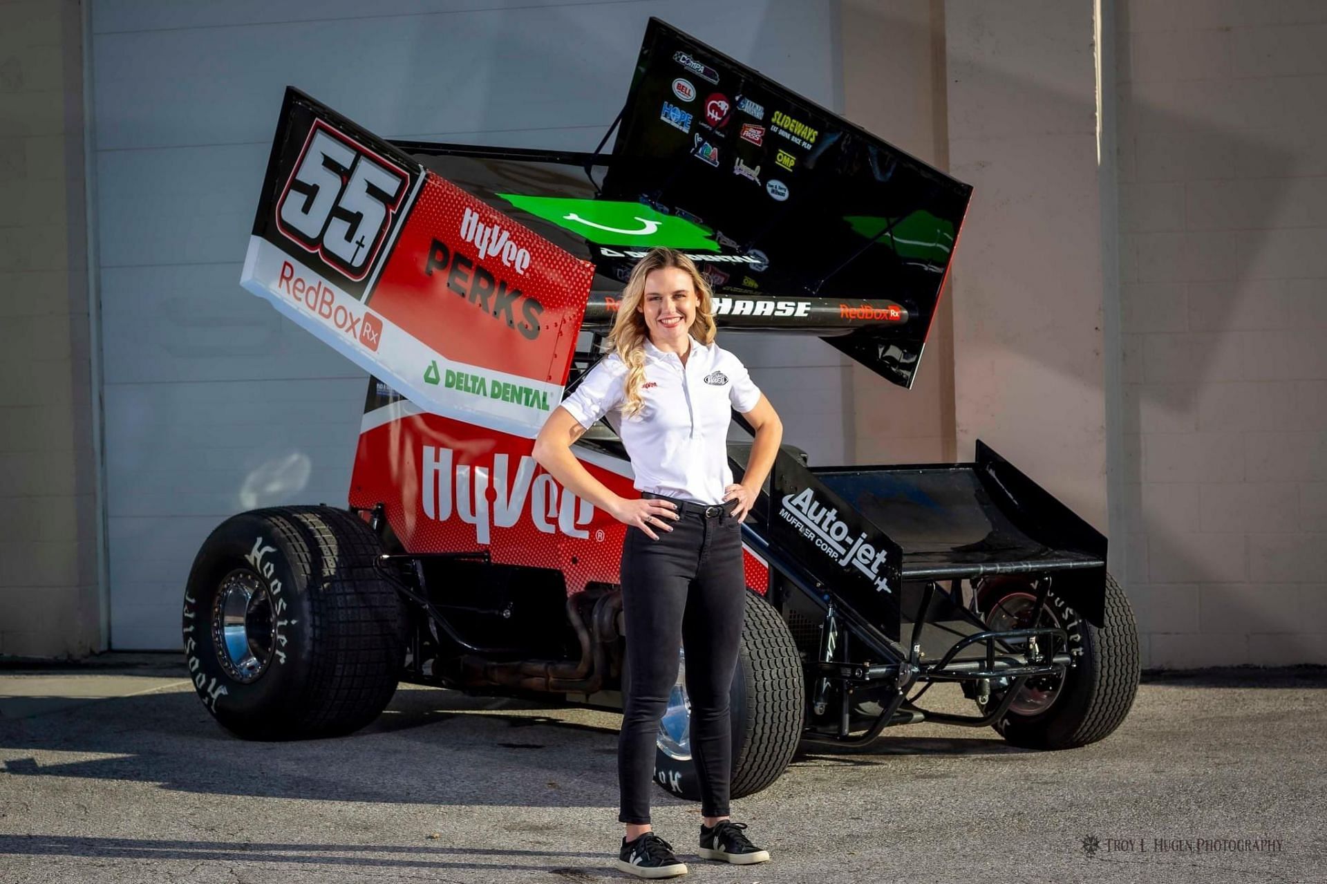 Sprint car racer McKenna Haase (Image via McKenna Haase on X)