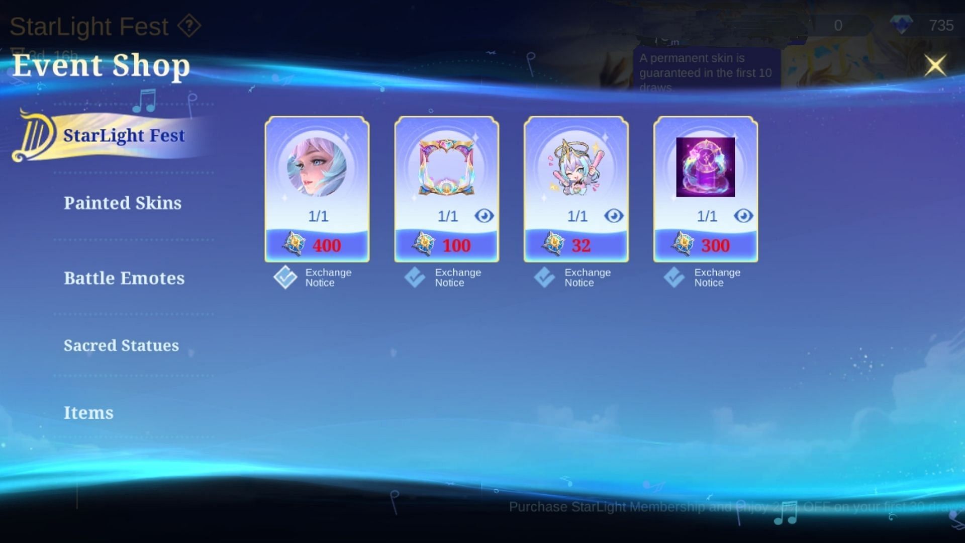 Purchase the exclusive skin from the Event Shop (Image via Moonton Games)