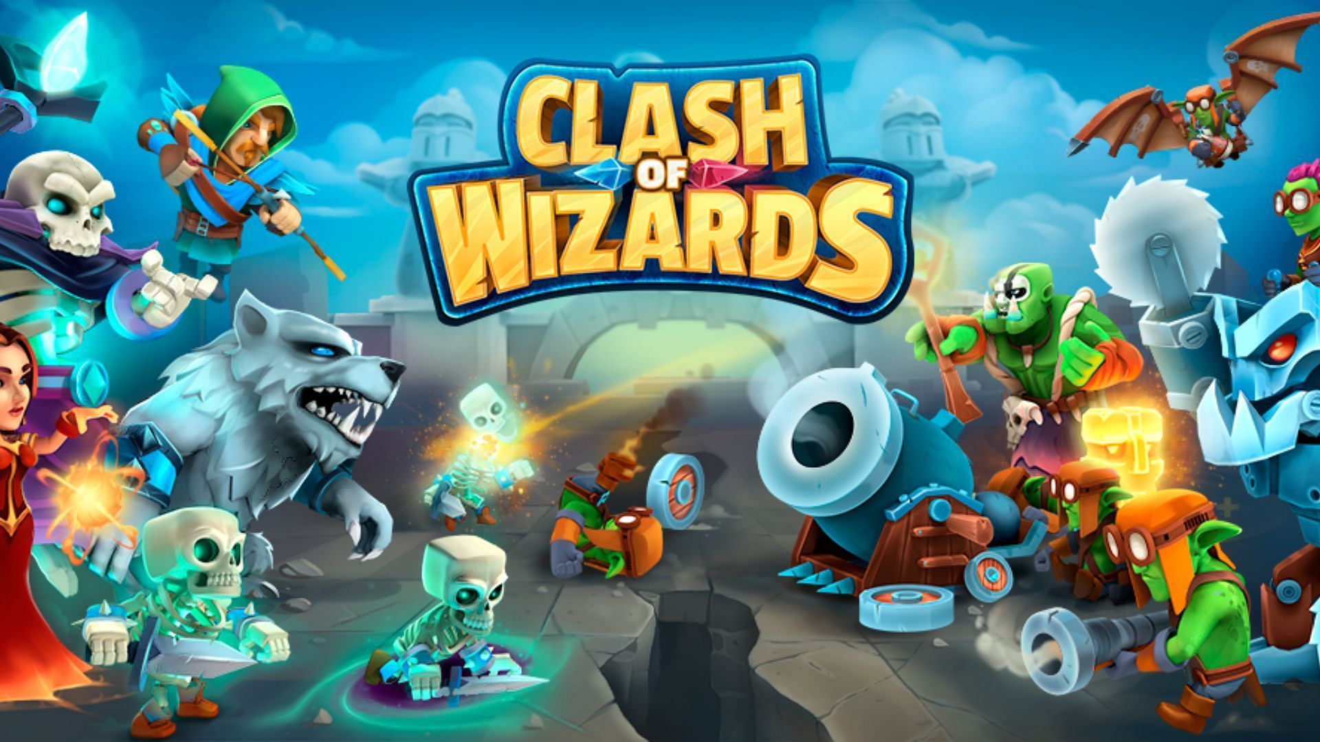 Clash of Wizards looks quite similar to CR (Image via Play365)