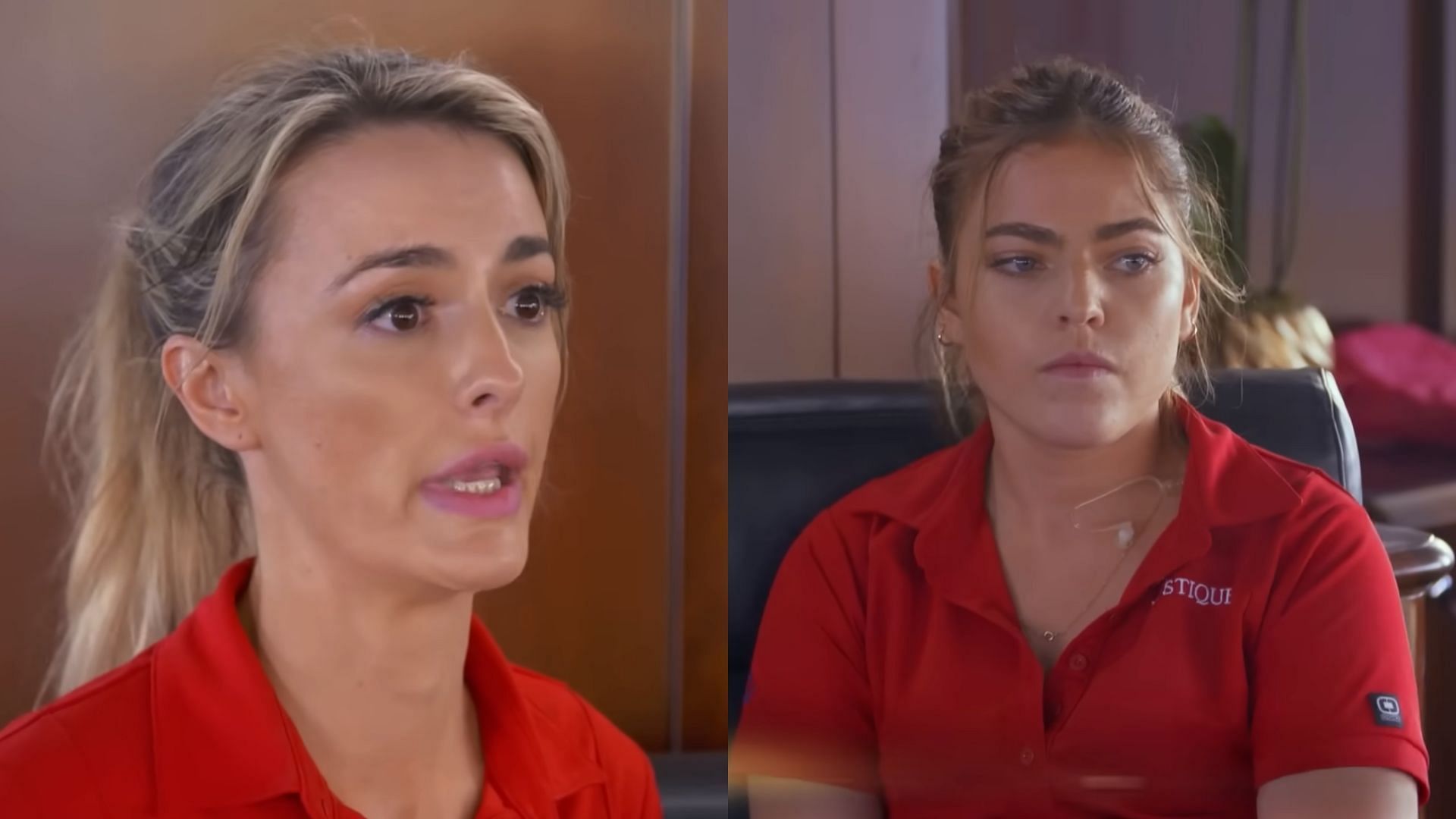 Ellie and Bri of Below Deck Mediterranean (Image via YouTube/@Bravo)