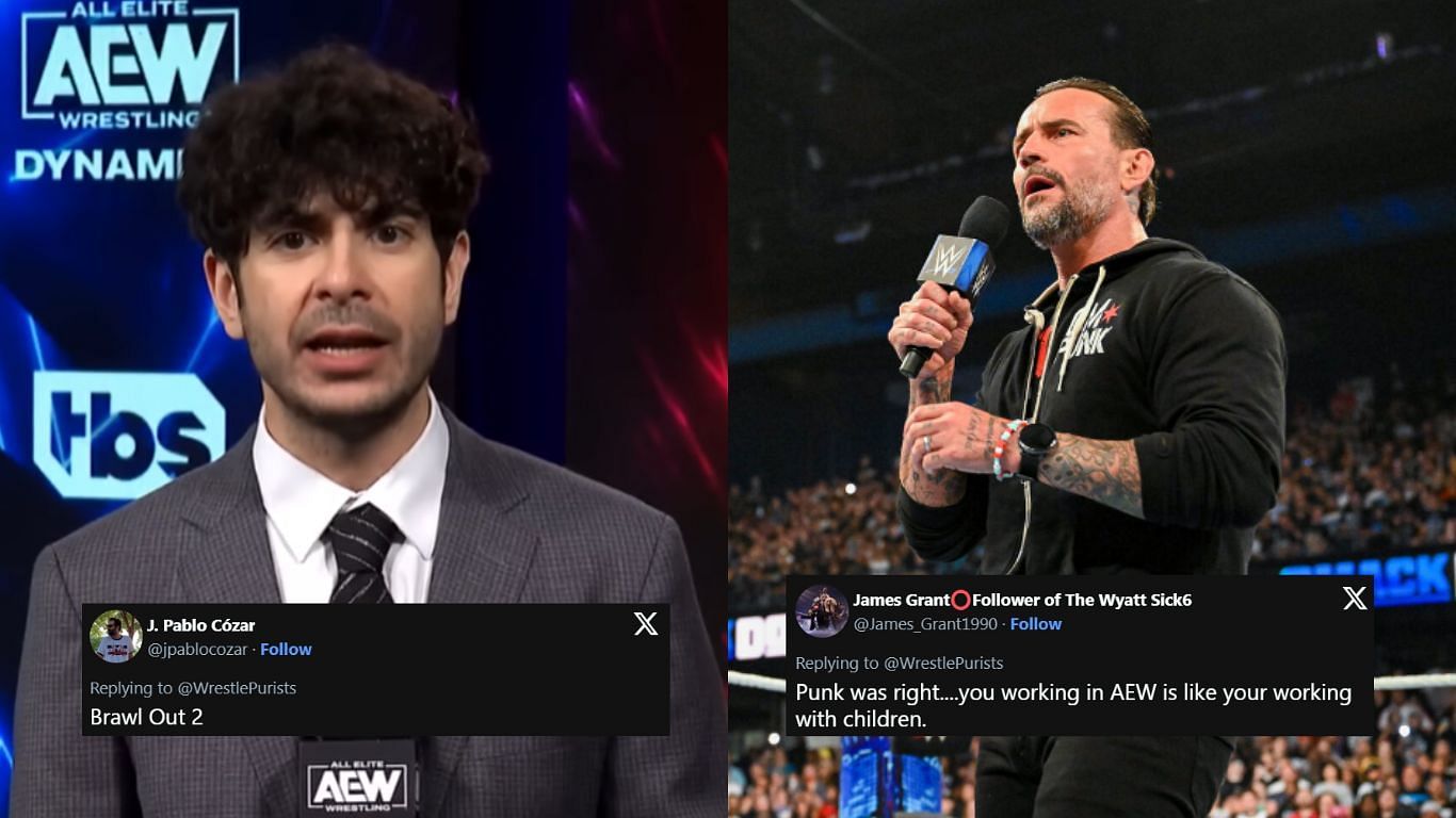 Tony Khan is the President of AEW [Image credits: AEW YouTube &amp; WWE.com]