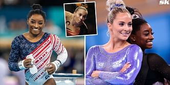 "This is my favorite ever gymnastics drama" - Fans take delight in MyKayla Skinner getting riled up by Simone Biles