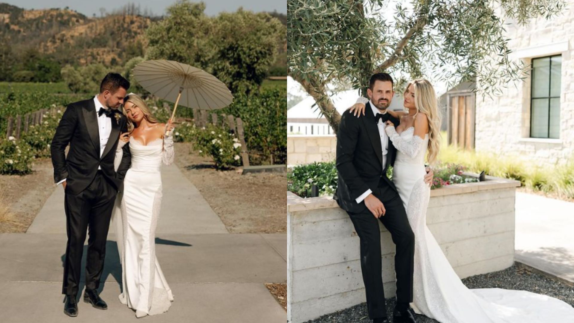 Alex Killorn marries longtime partner Tiffany in lavish Four Seasons Napa Valley wedding