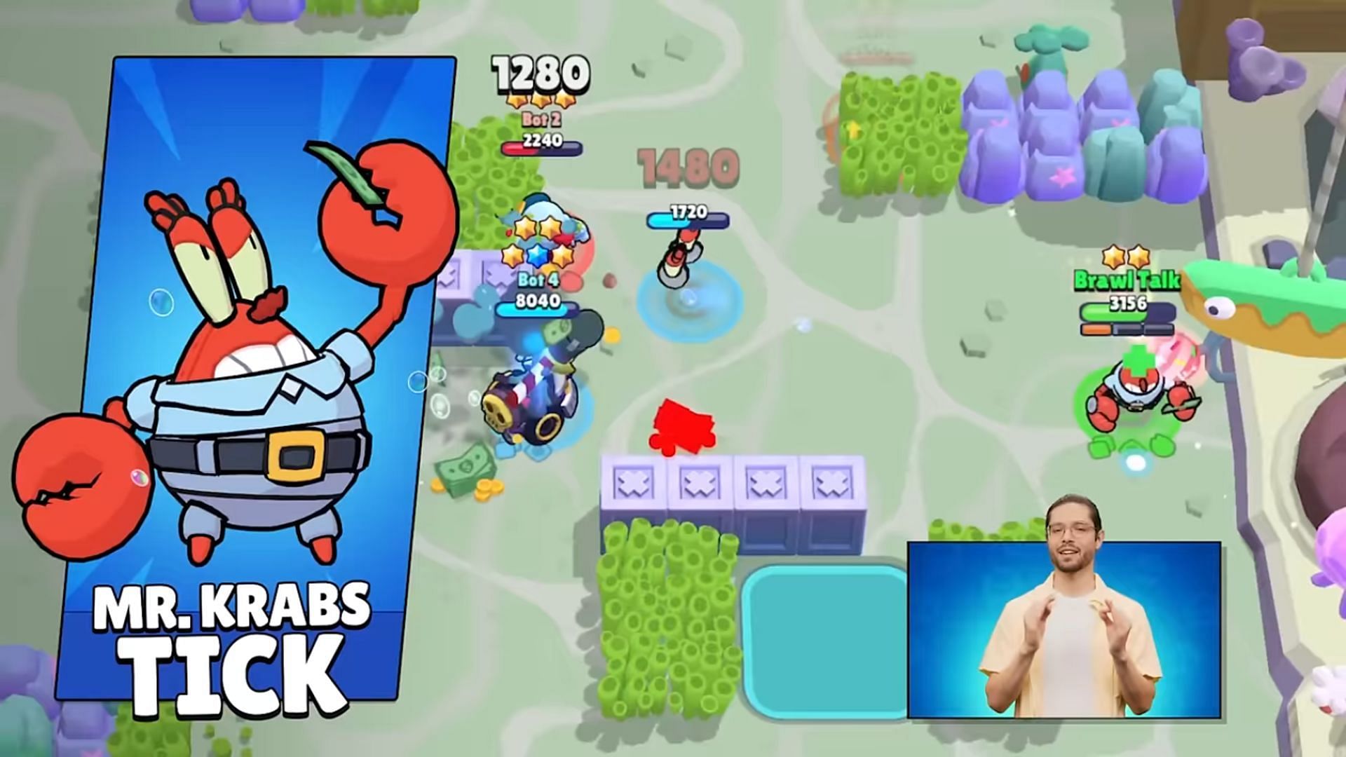 Mr. Krabs Tick skin (Image via Supercell)