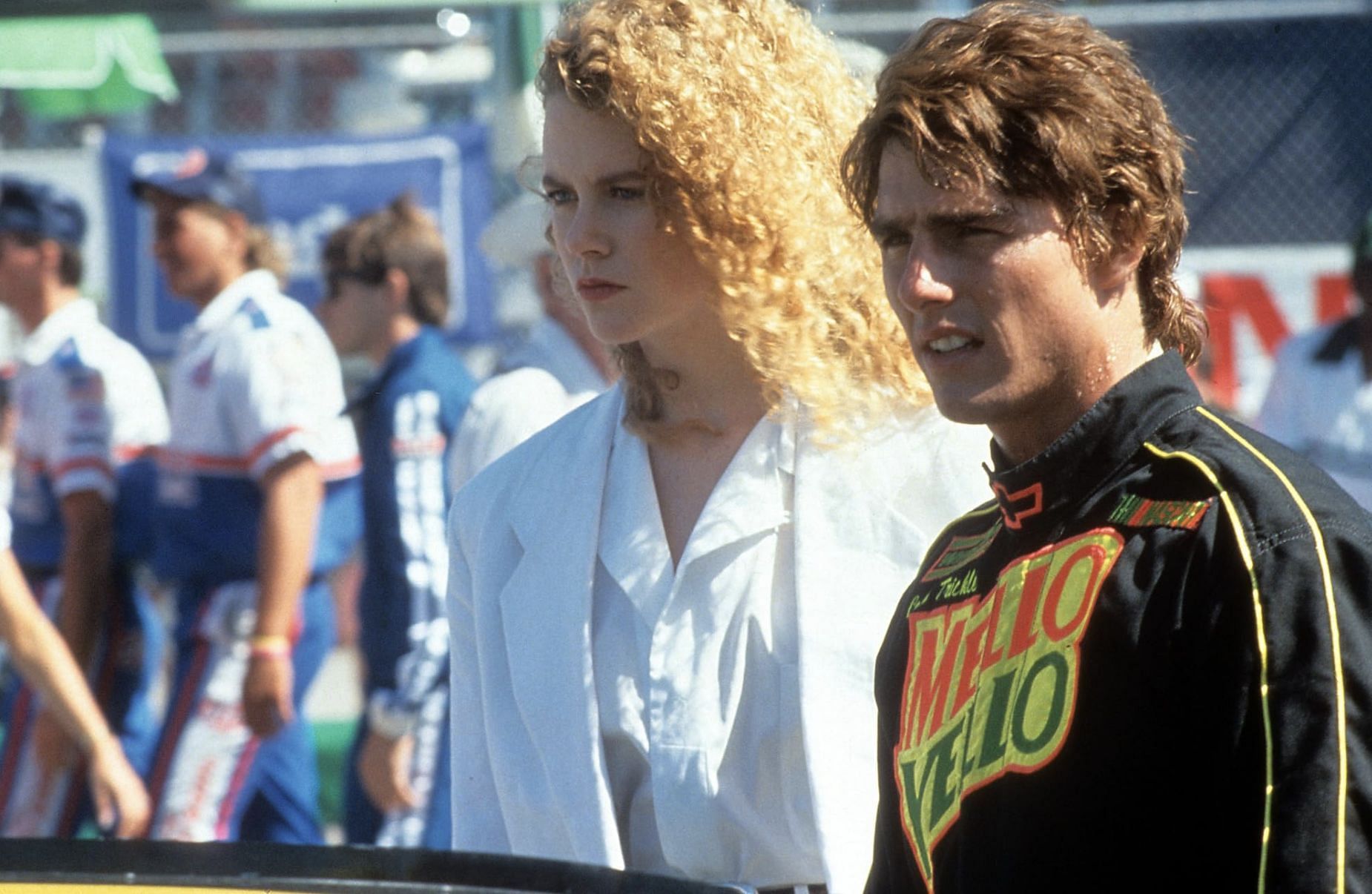 Tom Cruise and Nicole Kidman in Days of Thunder (Image via Paramount Pictures)