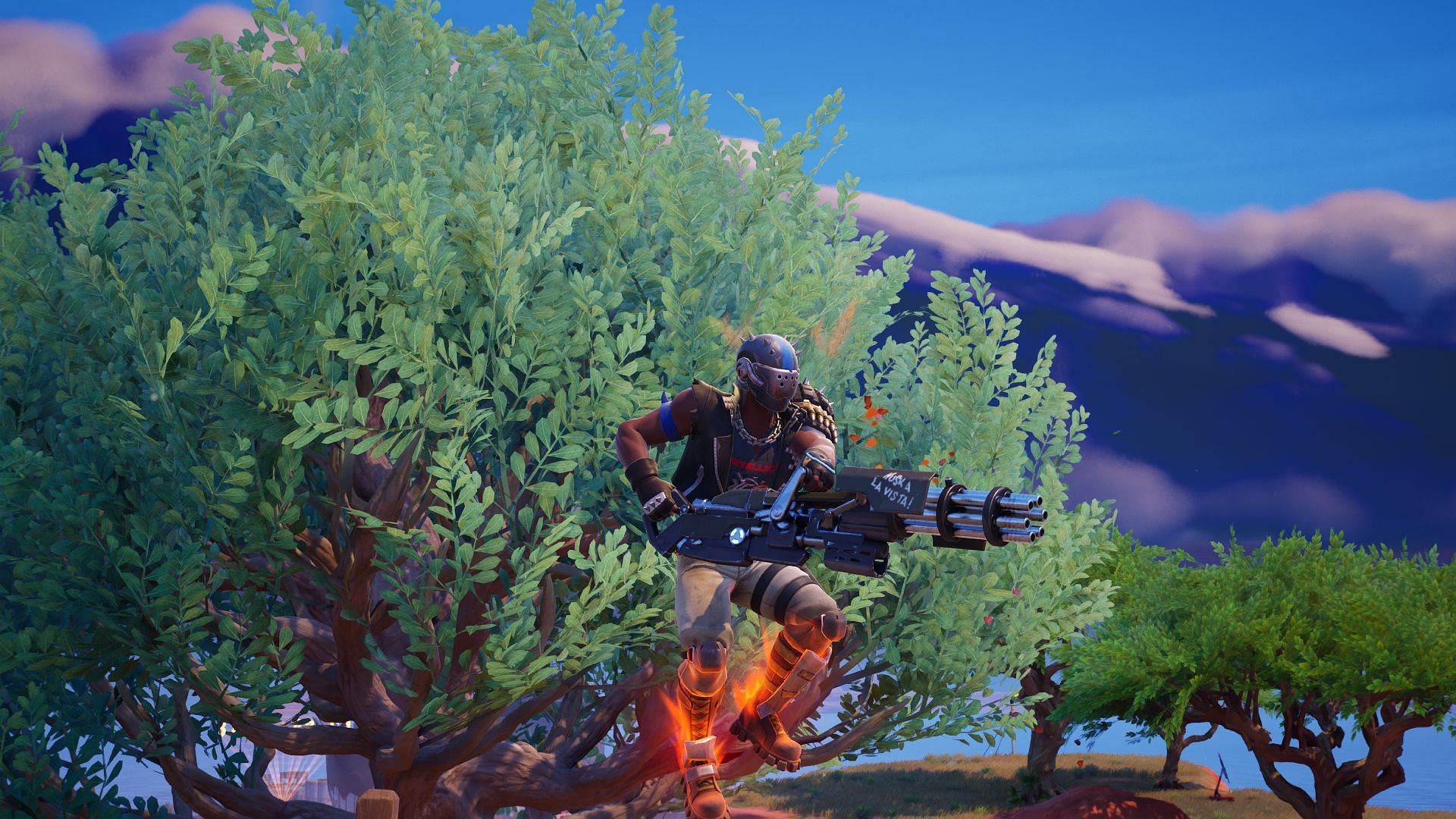 The Minigun is now in the Fortnite Chapter 5 Season 3 loot pool. (Image via Epic Games)