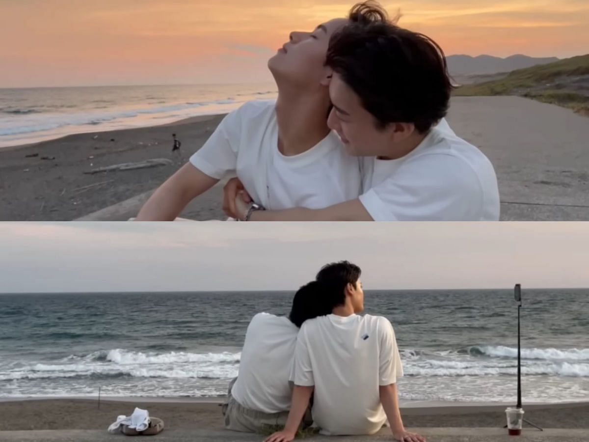 The Boyfriend couple drops their first video vlog on YouTube (Image via YouTube/@DaiShun)