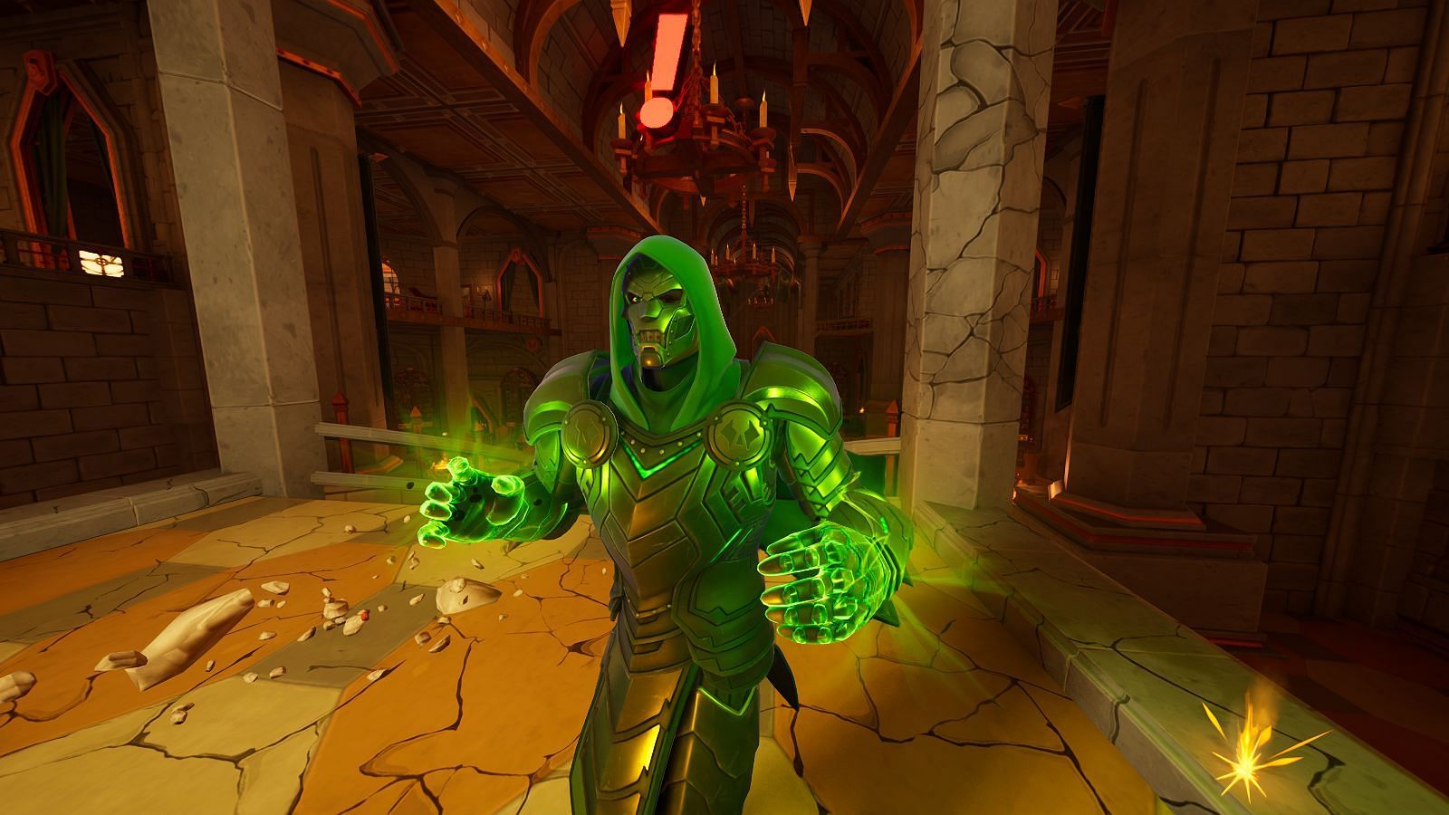 Where to find Doctor Doom in Chapter 5 Season 4 (Image via Epic Games)