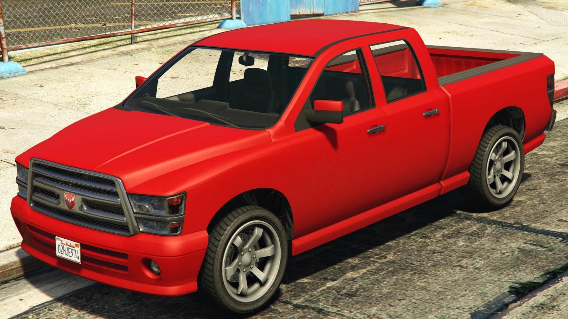 Here&#039;s a standard Bravado Bison (Image via Rockstar Games || GTA Wiki)