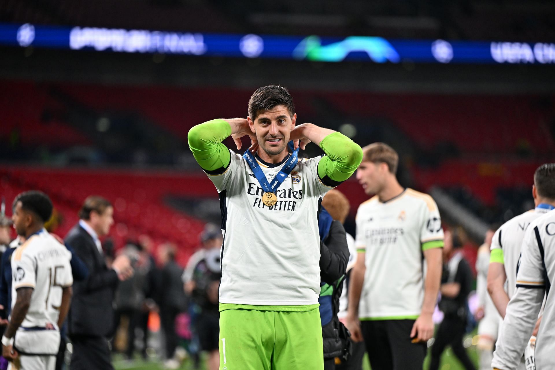 Real Madrid win 2024 UEFA Champions League trophy, beating Borussia Dortmund 2-0 in final - Source: Getty