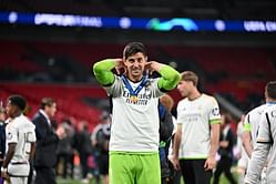 “Annual family visit” - Real Madrid superstar Thibaut Courtois comes up with hilarious caption for brilliant picture among giraffes