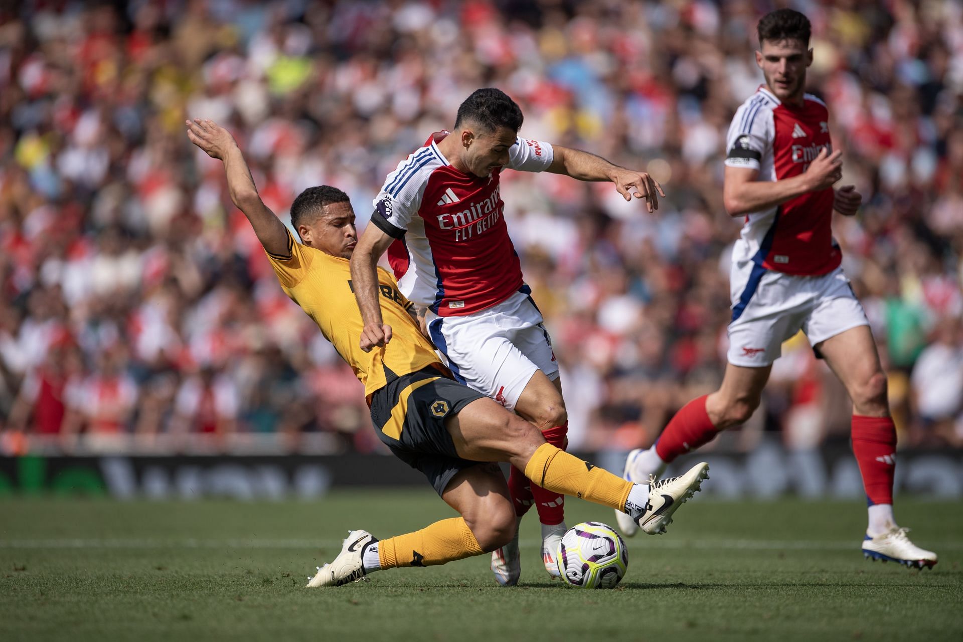 Arsenal striker Gabriel Martinelli