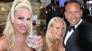 In Photos: Alex Rodriguez's girlfriend Jaclyn Cordeiro takes a deep plunge into Lake Como in shimmer crochet swimwear