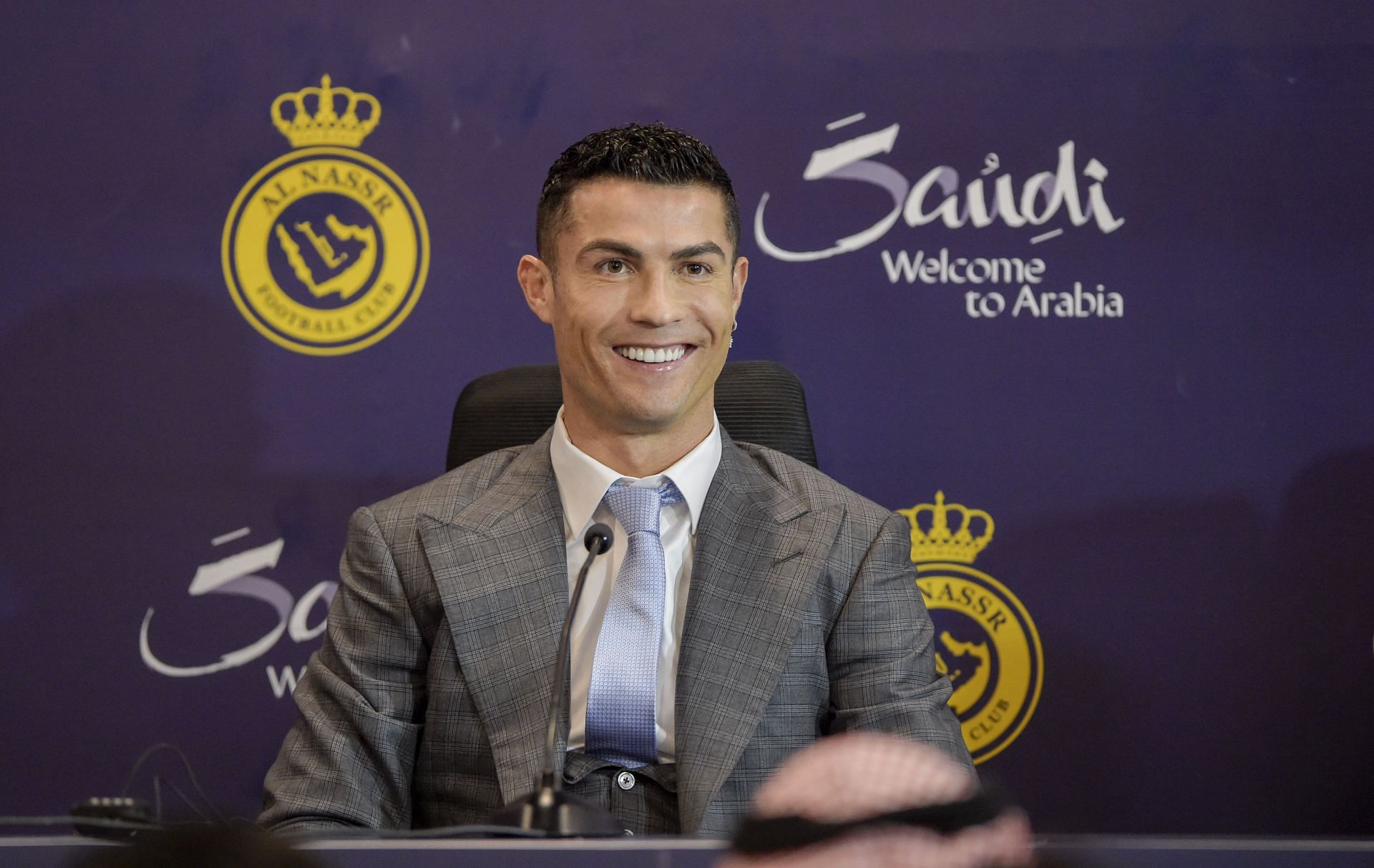 Cristiano Ronaldo is Officially Unveiled as Al Nassr Player - Source: Getty