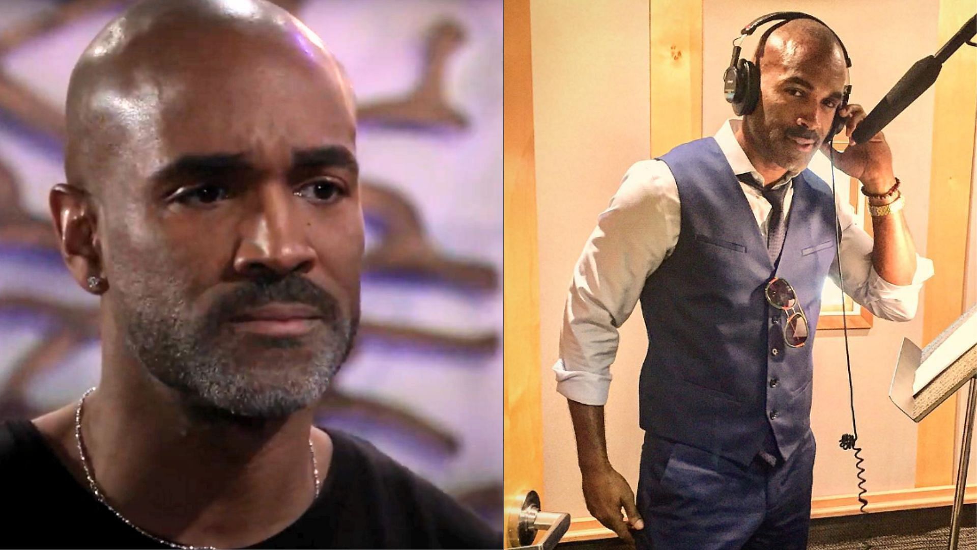 Donnell Turner plays curtis Ashford in General Hospital (Image via Instagram/@donnellturner and YouTube/@General Hospital)