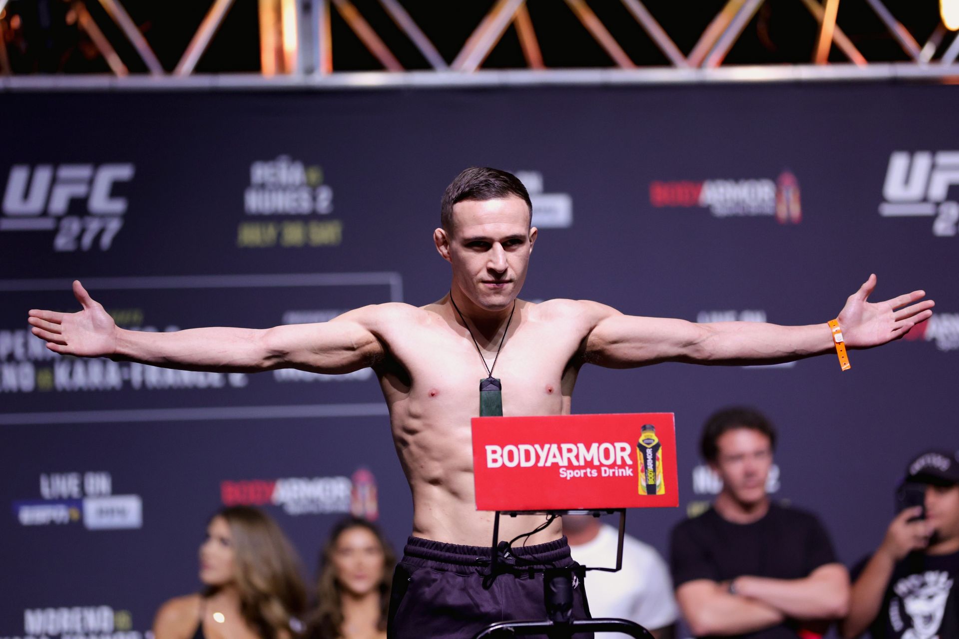 Kai Kara-France at UFC 277 Weigh-in