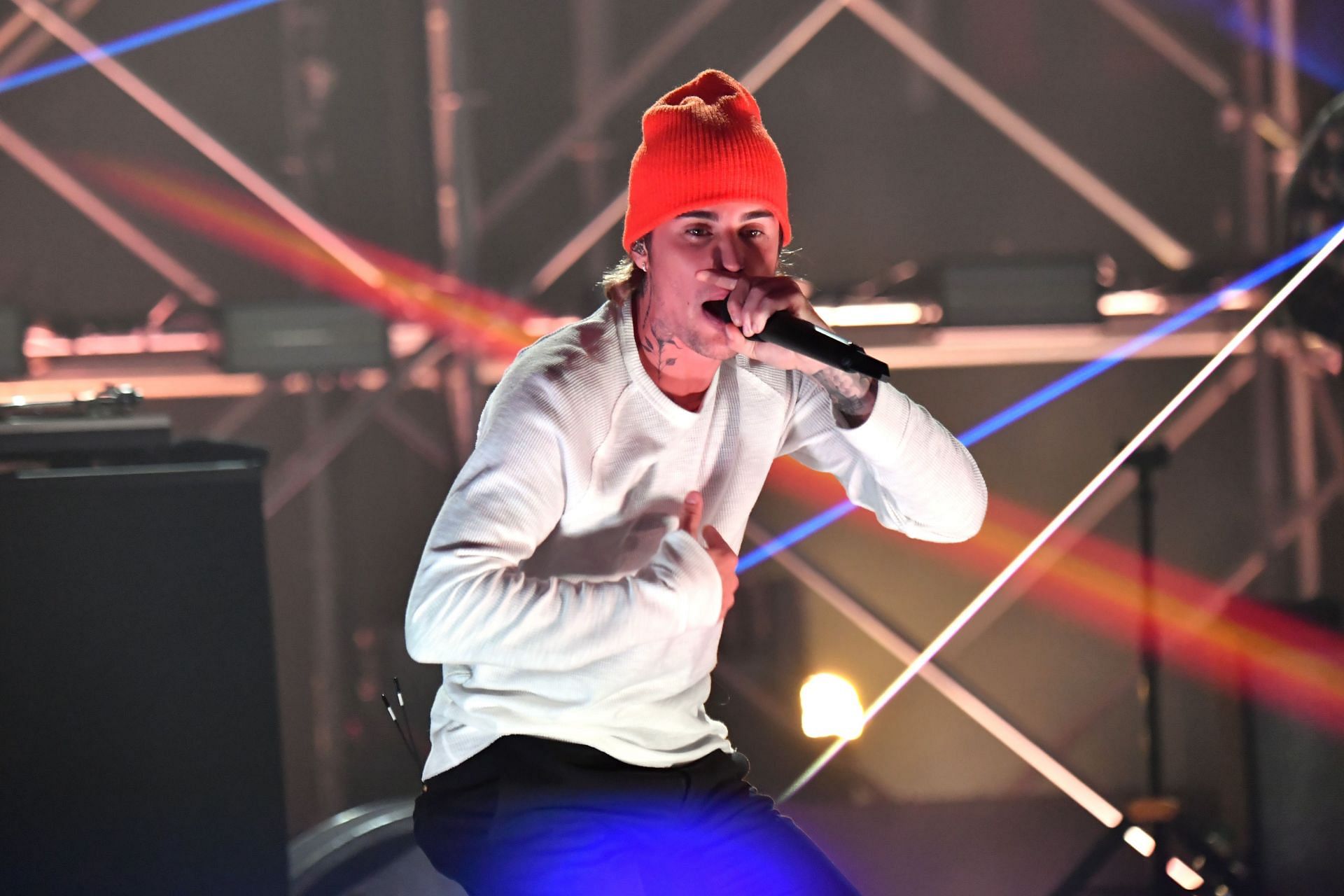 Justin Bieber has recently made the news ( Image via Jeff Kravitz/Getty Images for Triller)