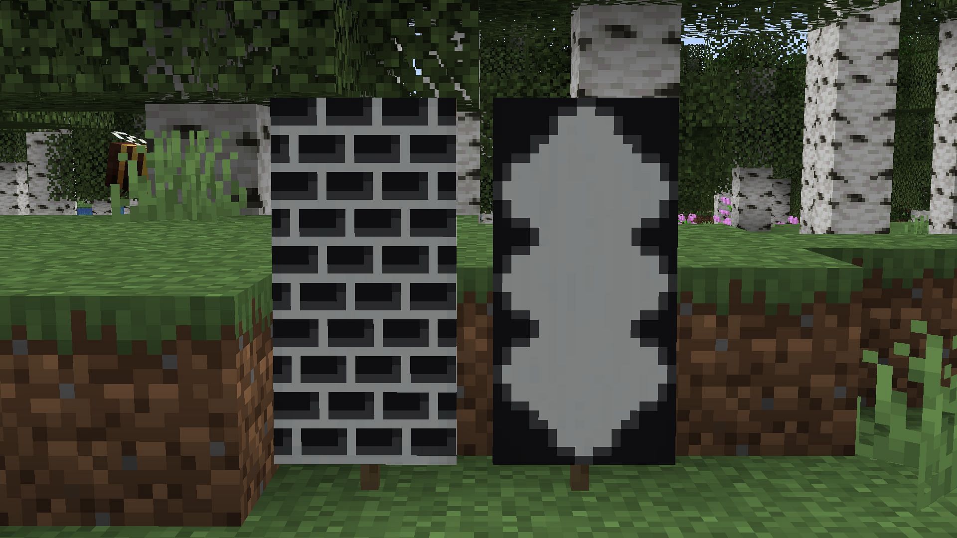 New Bedrock Edition banner patterns arrive in Java Edition (Image via Mojang Studios)