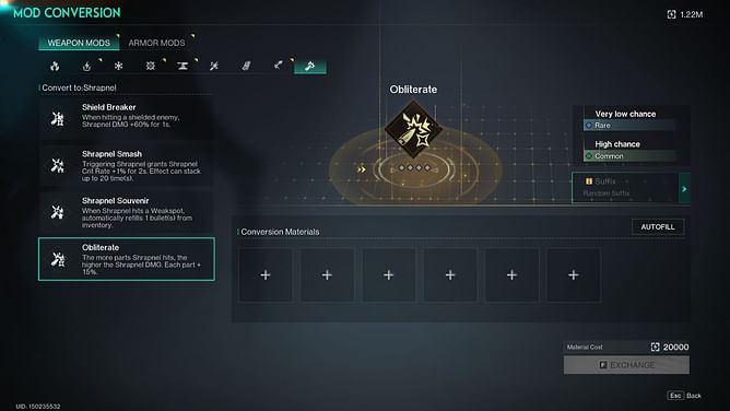 How does Mod Conversion in Once Human work?