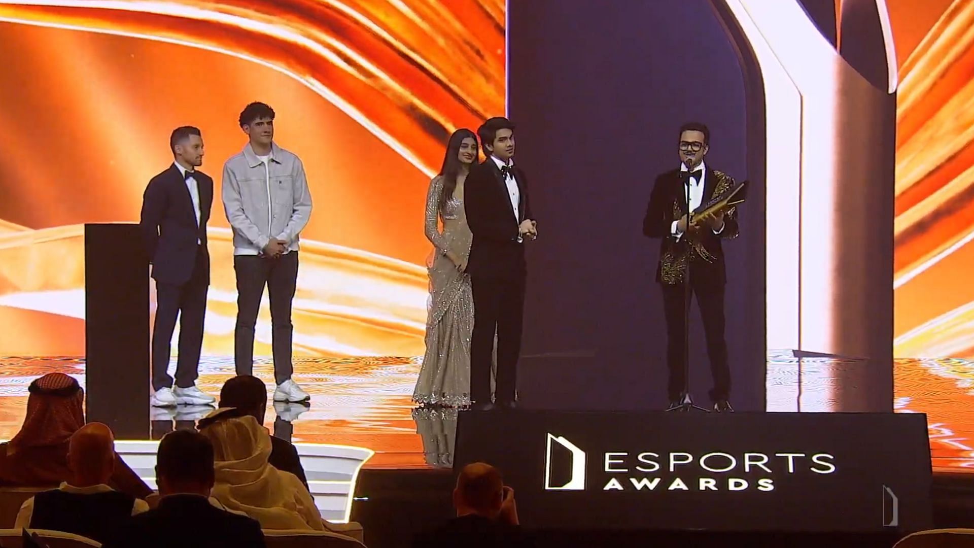 S8UL Esports wins the Esports Content Group of The Year 2024 (Image via YouTube/@EsportsAwards)