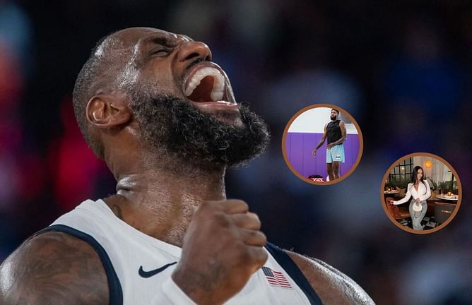 "She was trash-talking me" - Paul George describes USA vs Serbia game day drama with his wife, credits LeBron James for win
