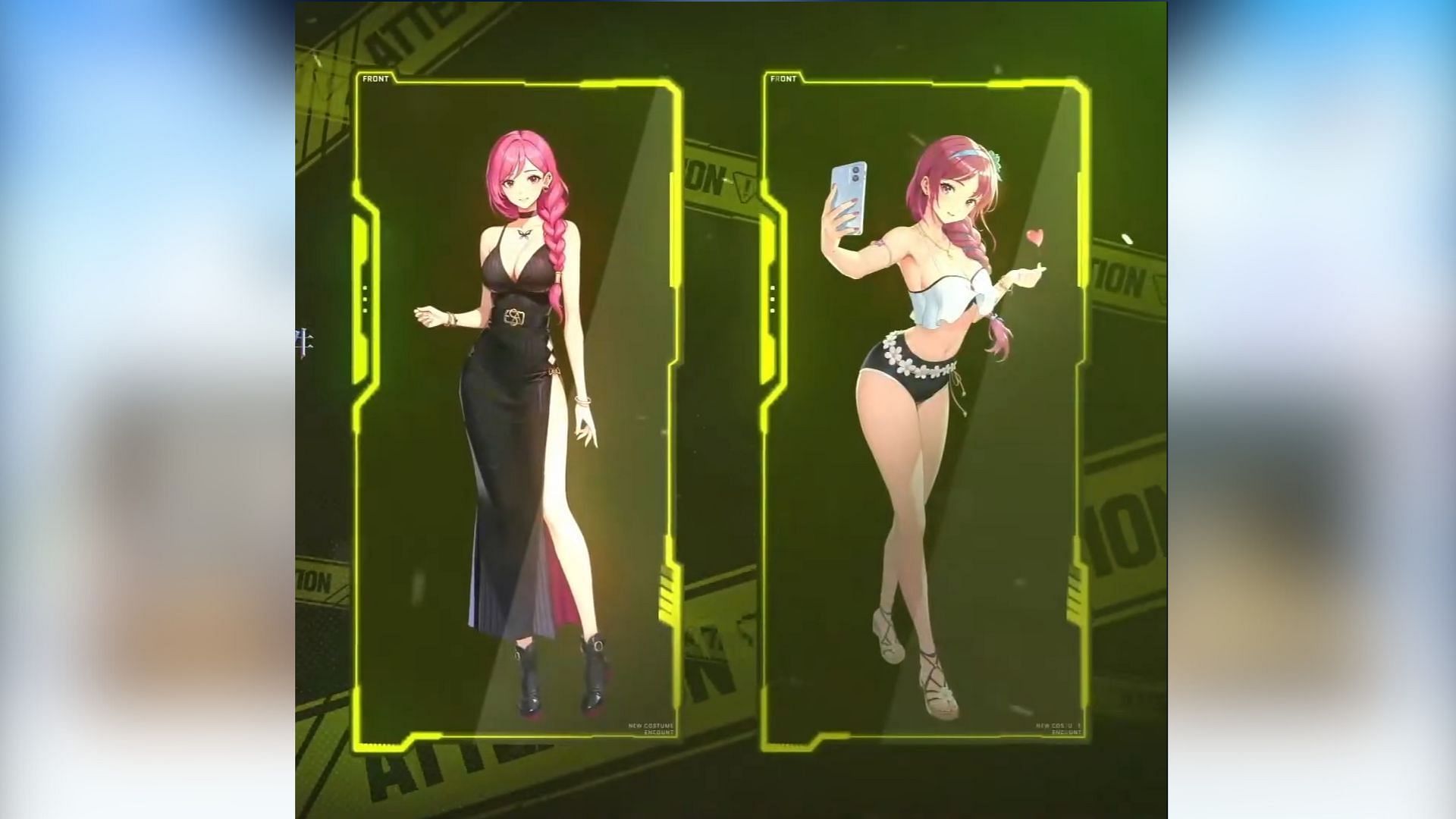 New costume for Han Se-Mi. (Image via YT/Solo Leveling Arise JP)