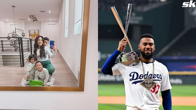 In Photos: Teoscar Hernandez's toddlers Teoscar Jr & Mateo melt hearts with adorable ceremonial first pitch throws on dad's bobblehead night
