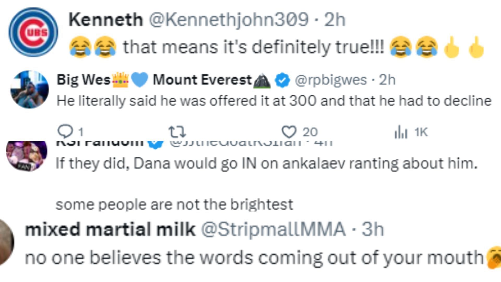 Fan reactions to Abdelaziz&#039;s tweet