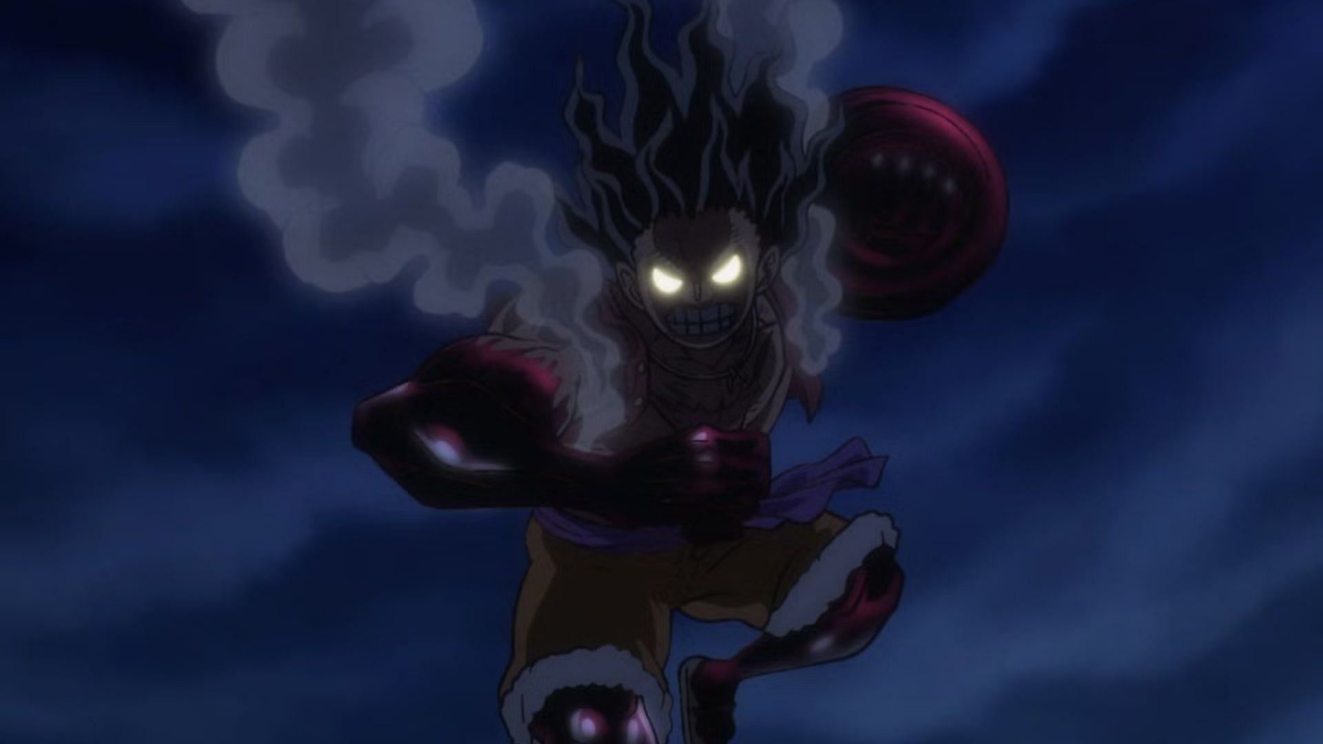 Gear 4 Luffy as shown in the anime series (Image via Toei Animation)