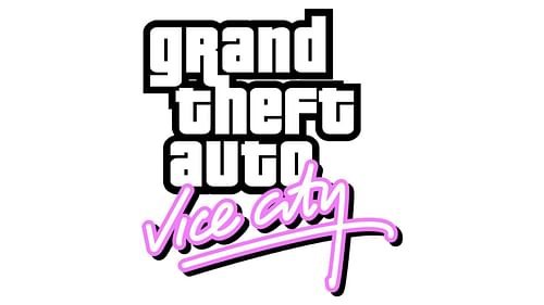 The official logo of Grand Theft Auto Vice City (Image via Rockstar Games)