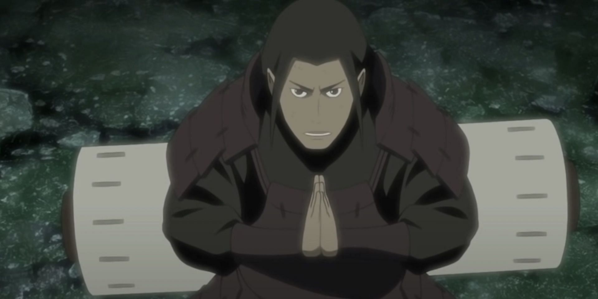 Hashirama Senju as seen in anime (Image via Studio Pierrot)