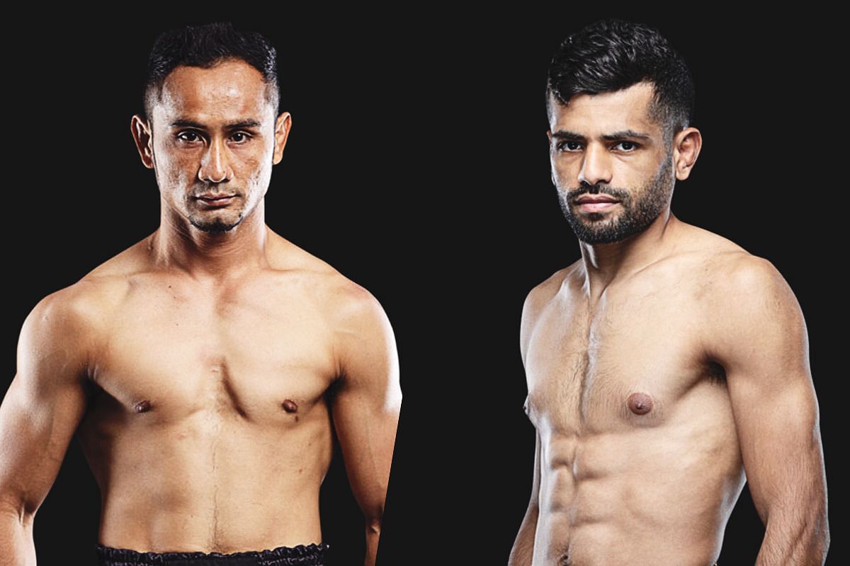 Sam-A (L) and Akram Hamidi (R) | Photo by ONE Championship